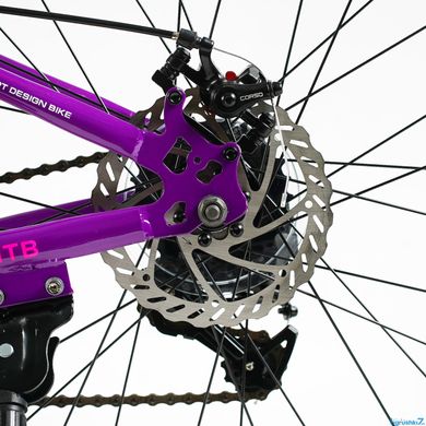 Велосипед Corso 26" «Rotex» RX-26493 рама стальная 13’’, оборудование LTWOO A2, 21 скорость
