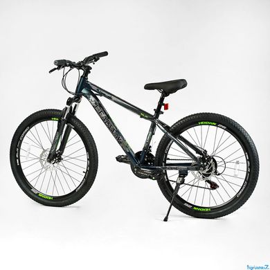 Велосипед CORSO «HEADWAY» 26" HW-26566 рама алюмінієва 15``, обладнання Shimano 21 швидкість