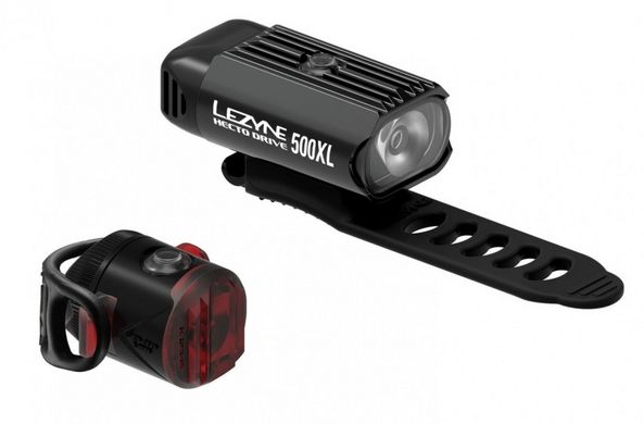 Комплект світла Lezyne Hecto Drive 500XL / Femto USB Pair чорний