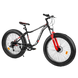 Велосипед CORSO «Avalon» 26" 21085 ФЕТБАЙК, рама алюмінієва, обладнання Shimano 7 швидкостей, чорно-червоний - 3