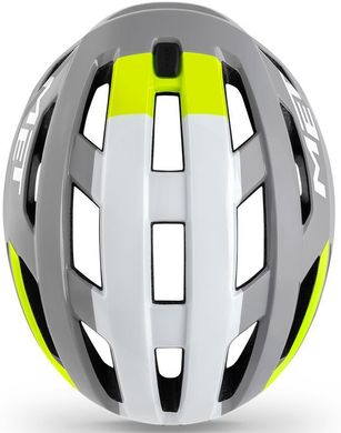 Шлем MET Vinci MIPS Gray Safety yellow | Glossy
