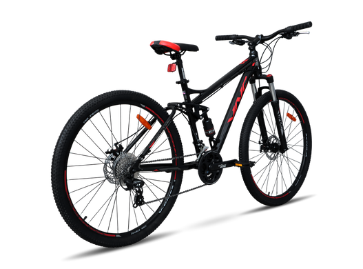 Велосипед VNC HighRider A3, черный с красным 2023