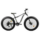 Велосипед CORSO «Avalon» 26" 27005 ФЕТБАЙК, рама алюмінієва, обладнання Shimano 7 швидкостей, чорний - 1