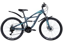 Велосипед 26" Discovery TRON AM2 DD 2022 (серо-голубой (м))