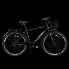 Велосипед Titan Turin 28" рама 18" чорно-сірий
