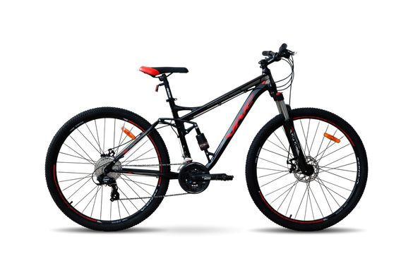 Велосипед VNC HighRider A3, чорний з червоним 2023