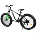 Велосипед CORSO «Avalon» 26" 95583 ФЕТБАЙК, рама алюминиевая, оборудование Shimano 7 скоростей, черно-зеленый - 4