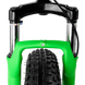 Велосипед CORSO «Avalon» 26" 95583 ФЕТБАЙК, рама алюминиевая, оборудование Shimano 7 скоростей, черно-зеленый - 5