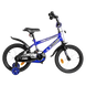Велосипед Corso STRIKER 16", сталь, ножные тормоза, синий с черным - 2