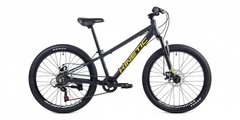 Велосипед подростковый 24" Kinetic SNIPER рама 12" черный матовый 2021