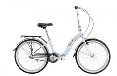 Велосипед складной Winner IBIZA 24" 3-скорости, планетарная втулка, серый 2021