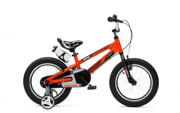 Велосипед RoyalBaby SPACE NO.1 Alu 14", оранжевый