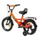 Велосипед Corso Maxis 14", сталь, ножные тормоза, сиденье с ручкой, оранжевый - 5