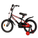 Велосипед Corso STRIKER 16", сталь, ножні гальма, червоний з чорним - 2