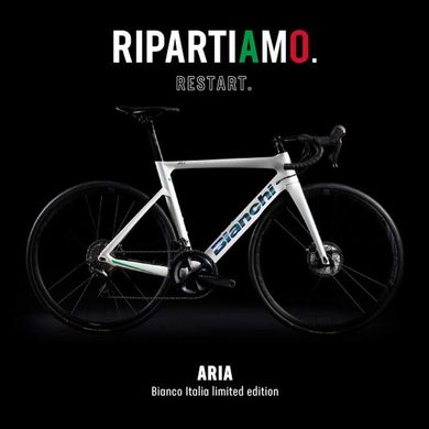 Велосипед Bianchi ARIA AERO Limited Edition Ultegra Disc 11s білий
