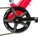 Велосипед 20" Corso F35, магнієва рама, 7 швидкостей малиновий (MG-20692) - 5