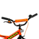 Велосипед Corso Maxis 16", сталь, ножні гальма, сидіння з ручкою, помаранчевий - 2