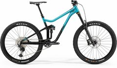 Велосипед 27.5" Merida ONE-SIXTY 700 metallic teal/black 2021
