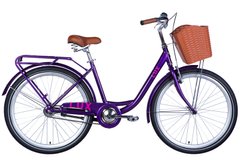 Велосипед 26" Dorozhnik LUX 2024 (сливовий )