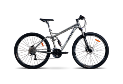 Велосипед VNC HighRider А7, серый с черным 2023