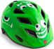 Шлем детский MET Elfo Genio с мигалкой Green Monsters glossy - 1