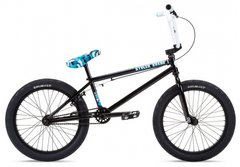 Велосипед BMX 20" Stolen STEREO 20.75" BLACK W/ SWAT BLUE CAMO 2022