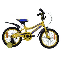 Велосипед VNC 16" Breeze (1617-GS-YB) 22см желто-голубой
