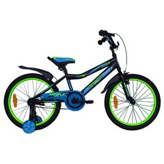 Велосипед VNC 20 "Breeze (2017 GS-BB) 26см чорно-блакитний