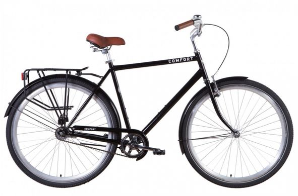Велосипед 28 "Dorozhnik COMFORT MALE чорний 2021