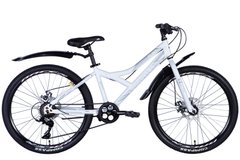 Велосипед ST 24" Discovery FLINT DD с крылом Pl 2024 (белый (м))
