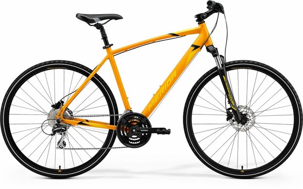 Велосипед 28" Merida CROSSWAY 20-D silk orange(yellow) 2021