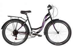 Велосипед 26 "Discovery KIWI чорно-фіолетовий 2021