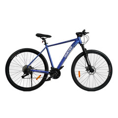 Велосипед Corso Hunter, 29", рама алюминиевая 21", оборудование L-TWOO-A5, 27 скоростей, синий (HT- 29705)