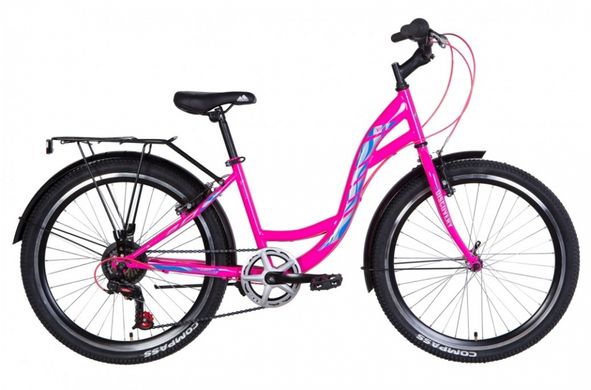 Велосипед 24" Discovery KIWI малиновый 2021