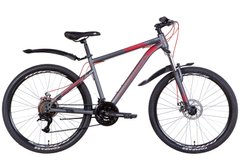 Велосипед 26" Discovery TREK AM DD 2022 (сіро-червоний (м))