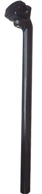 Подсидельный штырь (глагол) Kalloy алюминиевый, 27,2 мм L:400мм черный