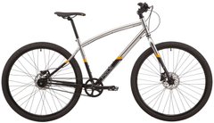 Велосипед 28" Pride ROCKSTEADY 8.3 рама - L 2022 чорно-сірий