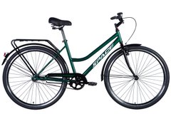 Велосипед сталь 28" SPACE VOYAGER (049) рама-19" зелений з багажником задн St з крилом St 2024