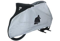 Чехол для велосипеда МТБ 26" Topeak Bike Cover, нейлон, UV-защита , черно-серебристый.