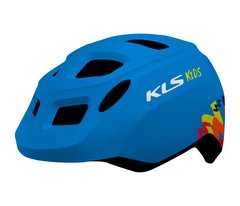 Шлем детский KLS Zigzag 022 синий S (49-53 cм)