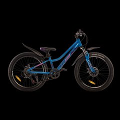 Велосипед Titan BEST MATE 24"Голубой-Фіолетовий