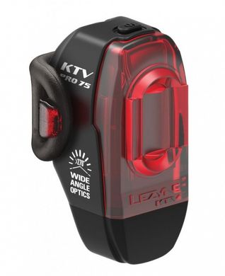 Мигалка задня Lezyne LED KTV PRO Drive Rear (75 lumen), USB,  чорний