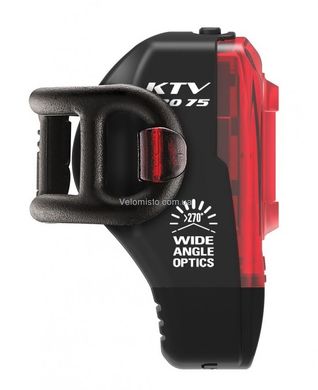 Мигалка задняя Lezyne LED KTV PRO Drive Rear (75 lumen), USB,  черный