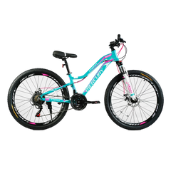 Велосипед CORSO «Mercury» 26" дюймов MR-26150 рама алюмінієва 13", обладнання Shimano 21 швидкість