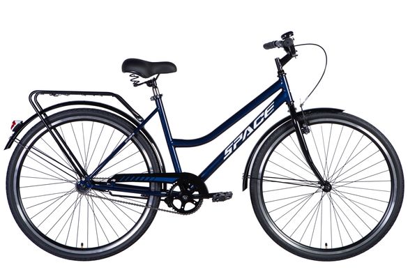 Велосипед ST 28" SPACE VOYAGER (049) тормозная рама-19" синий с багажником задн St с крылом St 2024
