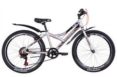 Велосипед 24" Discovery FLINT серебристый 2021