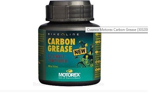 Мастило Motorex Carbon Grease (303208) густа для карбонових виробів, 100мл