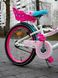 Велосипед 20" Formula FLOWER PREMIUM 2024(белый с розовым и бирюзовым) - 5