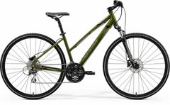 Велосипед 28" Merida CROSSWAY 20-D L moss green(silver-green/black) 2021