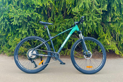 Велосипед 27,5" Oskar Veva чорно-зелений